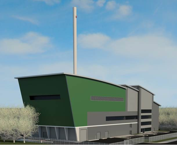 Viridor energy-from-waste incinerator