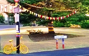 Otley residents are getting in the spirit of things, ready to welcome Le Tour de France 