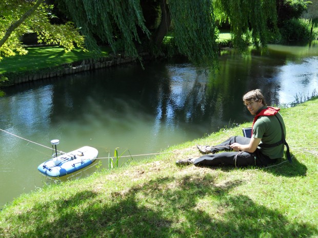 ADCP gauging in the summer 