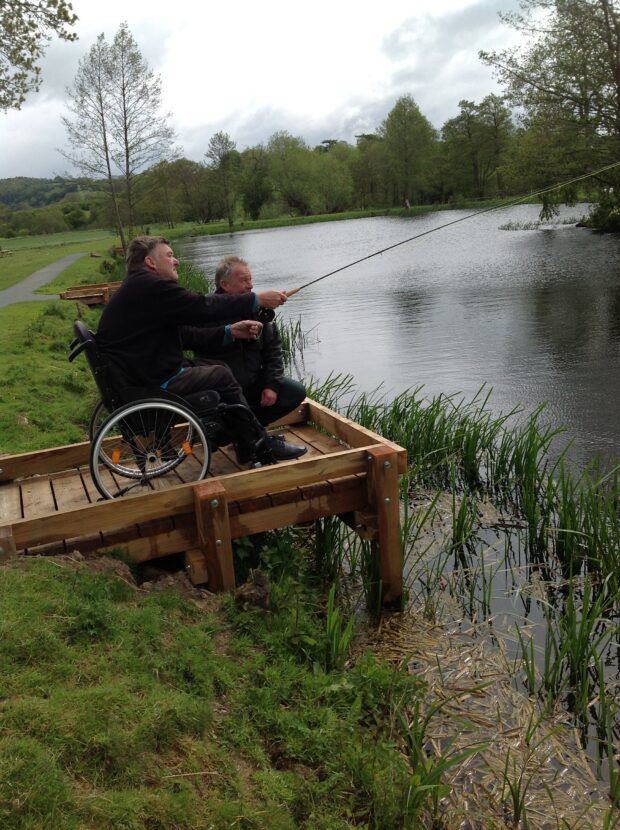 Anglers benefit from accessible platforms at Jay Farm Fishery