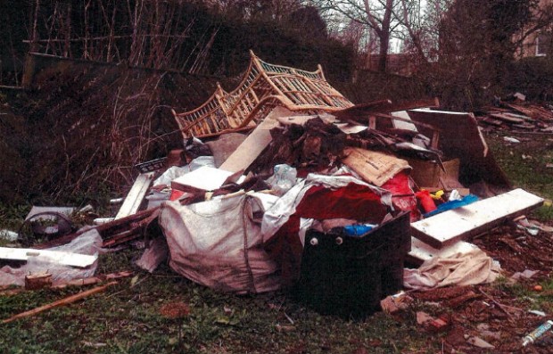 Pile of waste lead to jail sentence