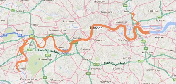 Flood Alert Areas London