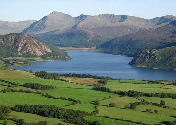 A view of Ennerdale Water and Surrounding Fells