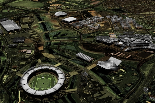 3D rendered image of the olympic site