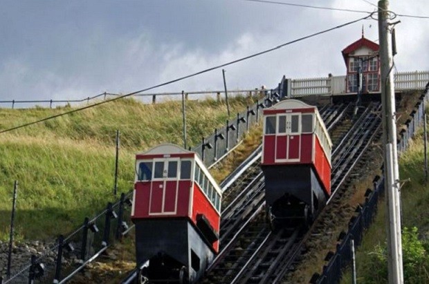 Famous lifts at Saltburn by the Sea