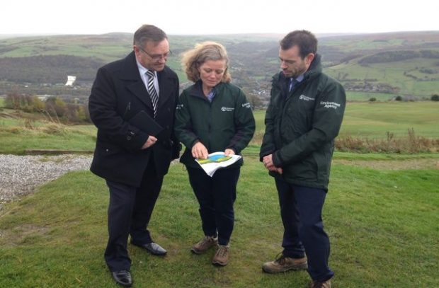 A visit to Calderdale to launch the flood action plan