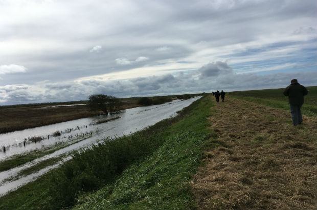 Hesketh, on the Ribble Estuary in Lancashire