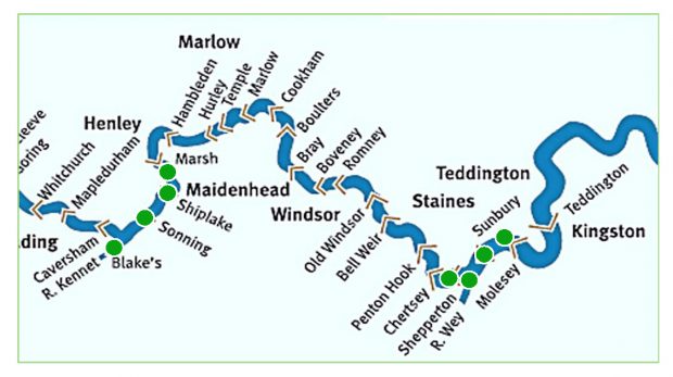 Thames Water Area Map