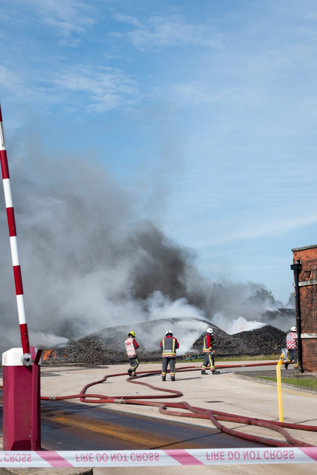 Fire crews tackle massive fire in Southport industrial unit - Eye on  Southport