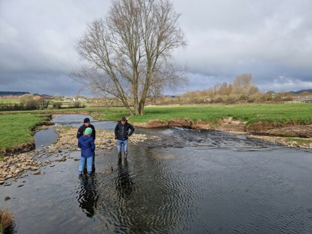 The River Yarty is part of the Axe Catchment, where the EA has have been carrying out a regulatory project working with farmers