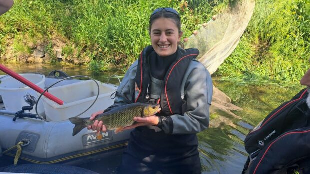 Environment Agency Monitoring Officer Hannah Pihama