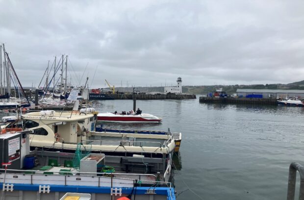 Boats at Scarborough Harbour